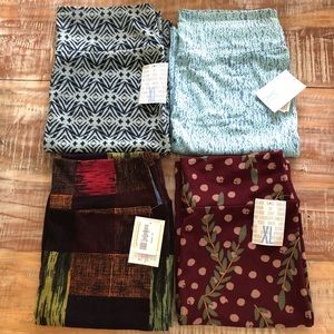 XL BNWT LuLaRoe Cassie Pencil Skirts (Lot of 4)